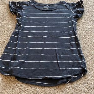 Maurices short sleeve striped 24/7 tee!